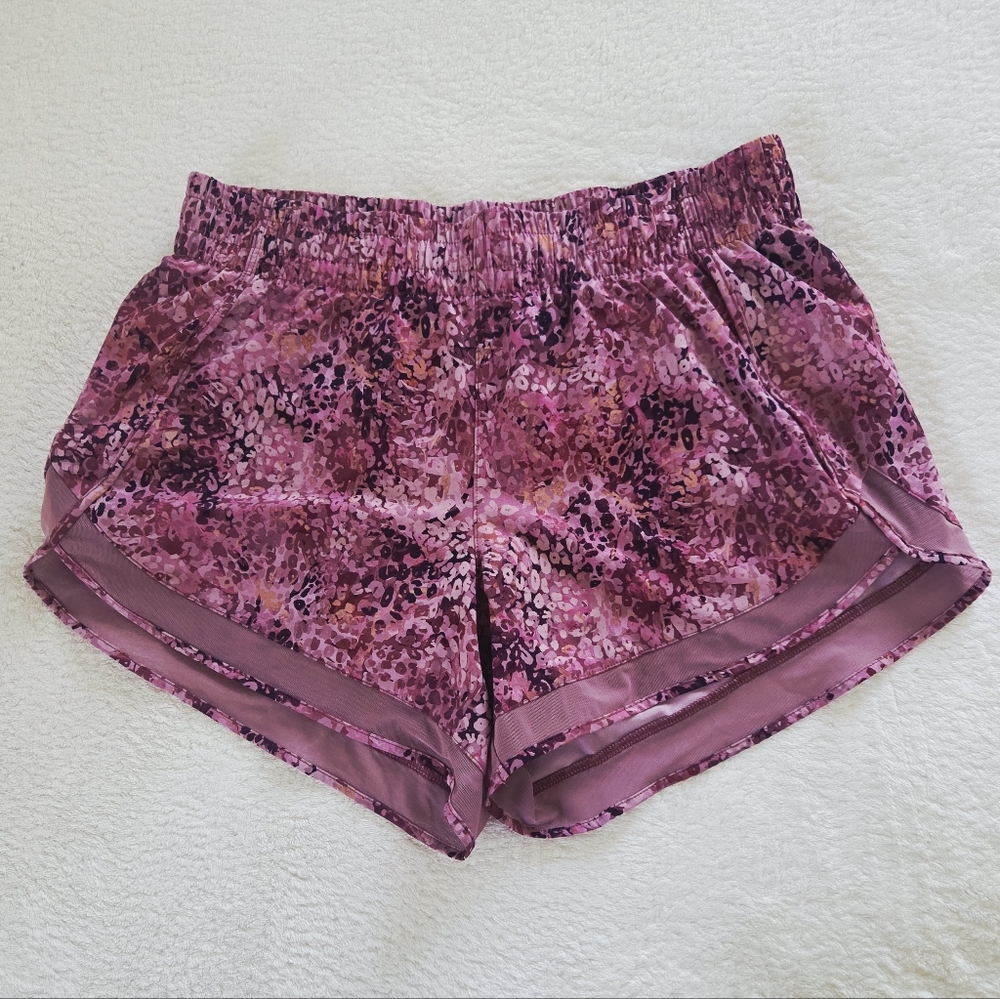 New!!! Athleta ✨️ Printed Mesh Racer Run Women's Shorts Size S